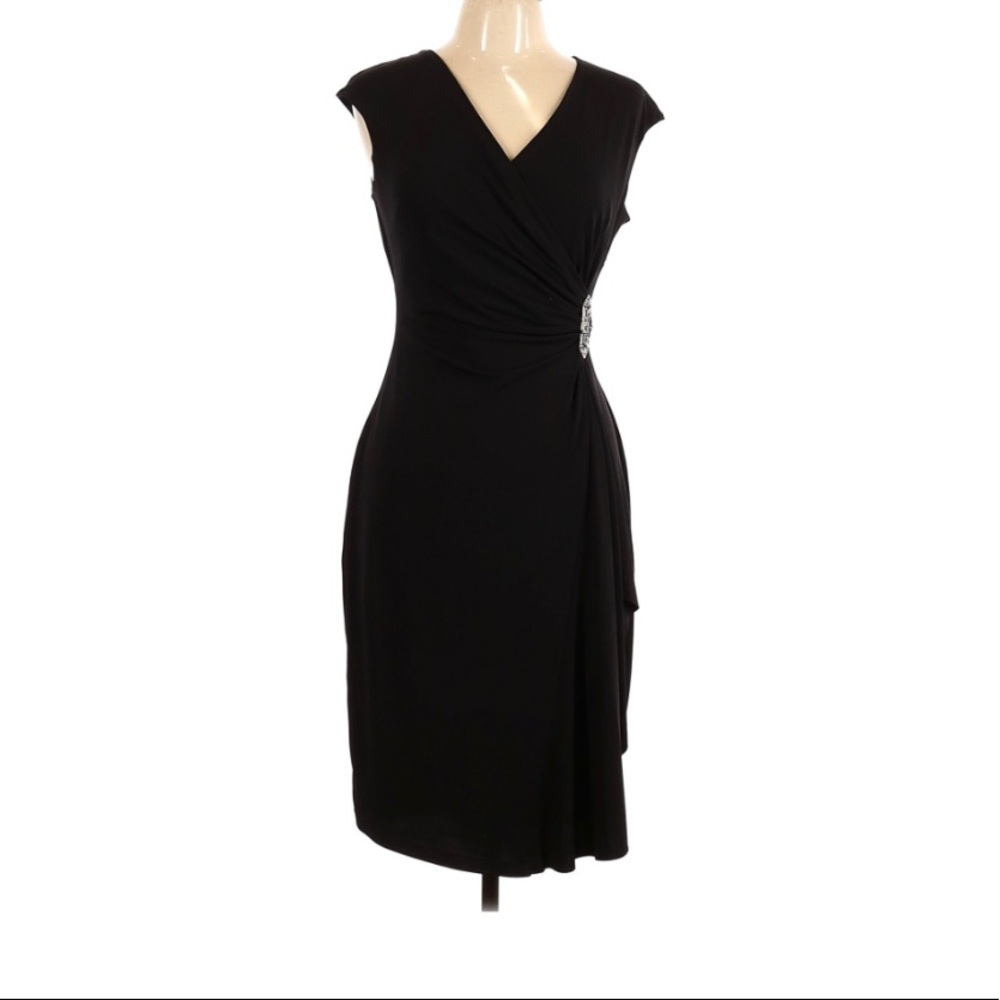 Alexa B cocktail dress black size 8